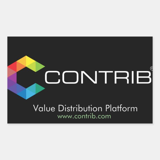 Beitragsaufkleber 1 rechteckiger aufkleber (Vorderseite)