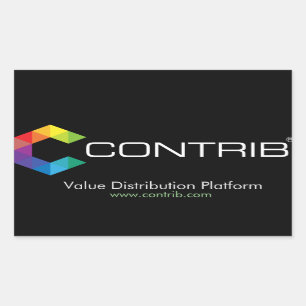 Beitragsaufkleber 1 rechteckiger aufkleber