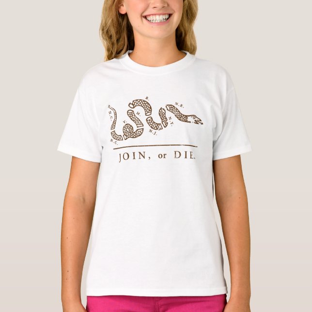 Beitritt oder Die Libertarian T-Shirt (Vorderseite)