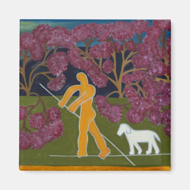 Bejagung im Fluss Avon 2011 Magnet (Vorne)