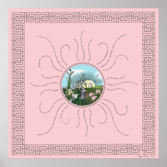 Bejahungen mit Storybook Sunrise Poster (Vorne)