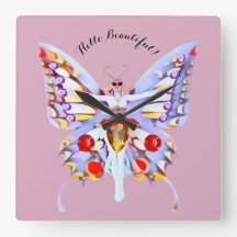 Bejewele Lady Butterfly Art Deco Bild
