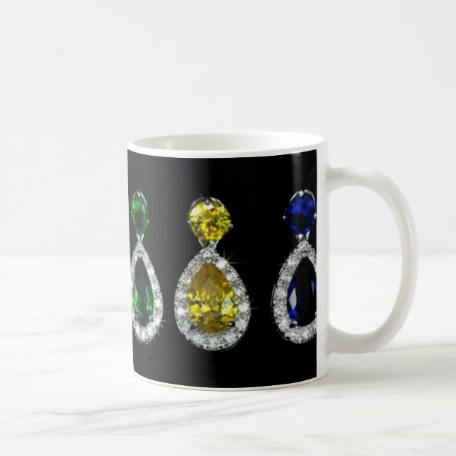 bejeweled Kaffee-Tasse Kaffeetasse (Rechts)