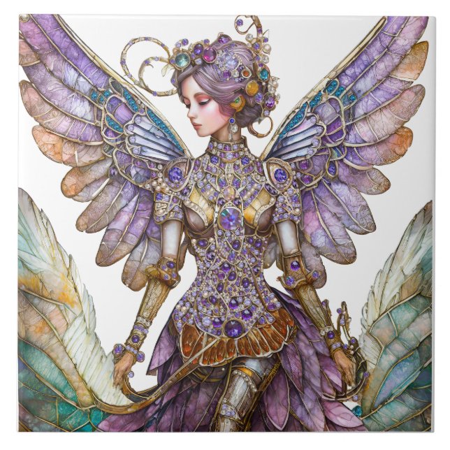 Bejeweled Sugar Plum Fairy Fliese (Vorderseite)