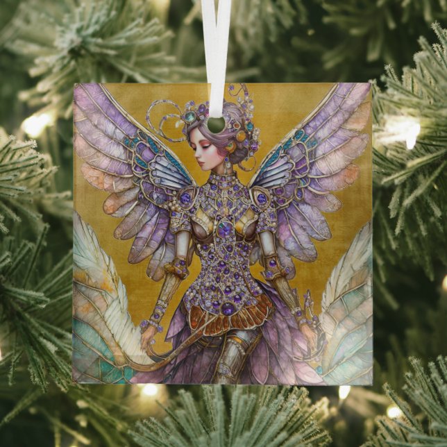 Bejeweled Sugar Plum Fairy Ornament Aus Glas (Insitu)