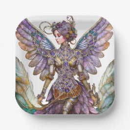 Bejeweled Sugar Plum Fairy Pappteller
