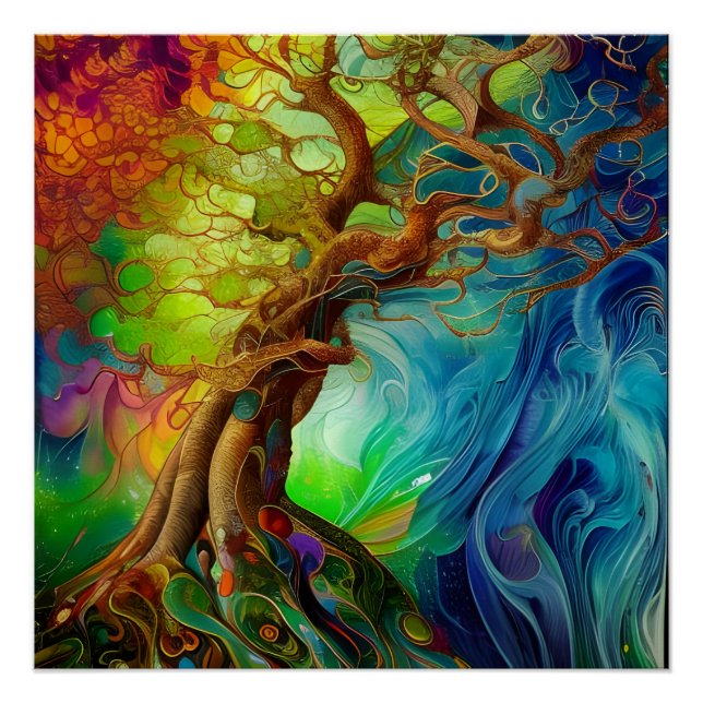 Bejeweled Tree Poster (Vorderseite)