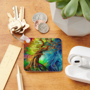 Bejeweled Tree Schlüsselanhänger