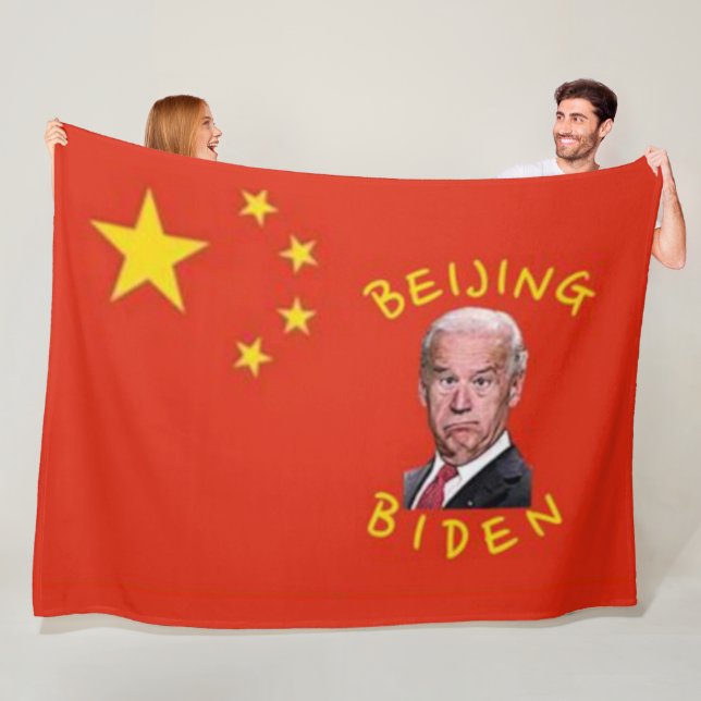 BEJING BIDEN FLEECEDECKE (Beispiel)
