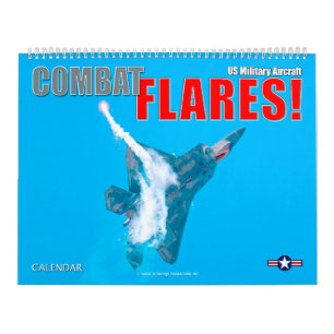 BEKÄMPFEN SIE FLARES! US-Militärflugzeug Kalender