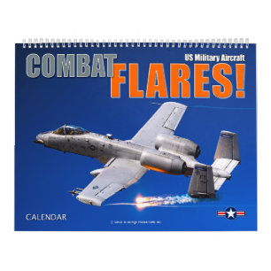 BEKÄMPFEN SIE FLARES! US-Militärflugzeug Kalender