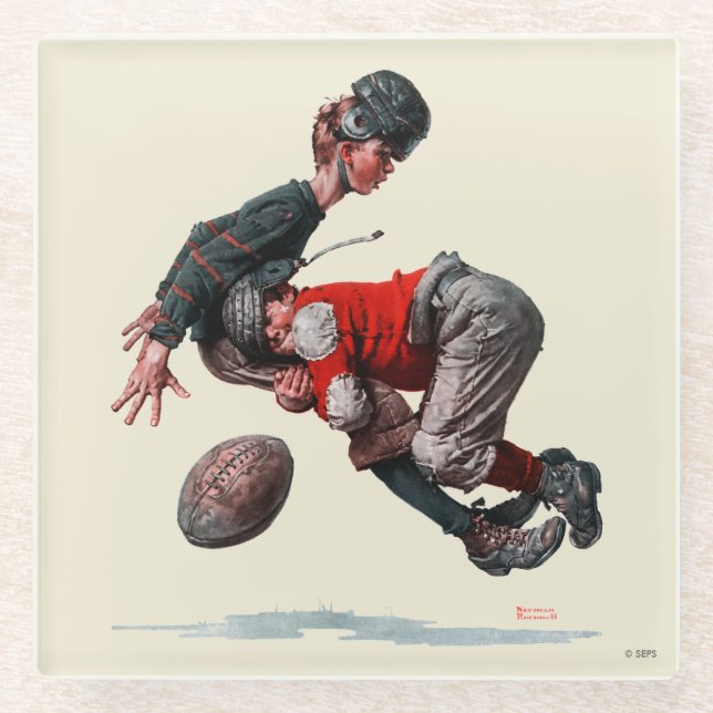 bekämpft glasuntersetzer (Vorderseite)