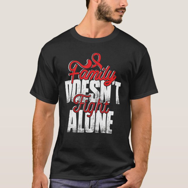 Bekämpfung der Anämie AlleinSichelzellenanämie T-Shirt (Vorderseite)