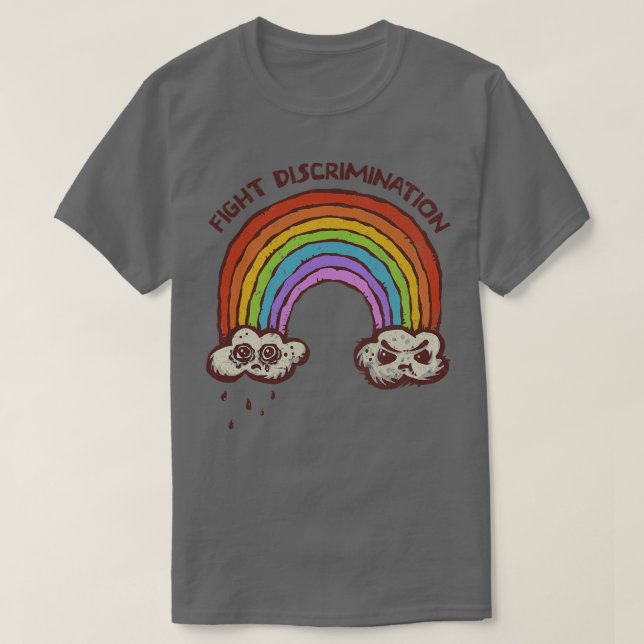 Bekämpfung der Diskriminierung T-Shirt (Design vorne)