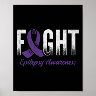 Bekämpfung der Epilepsie - Bewusstsein 1 Poster