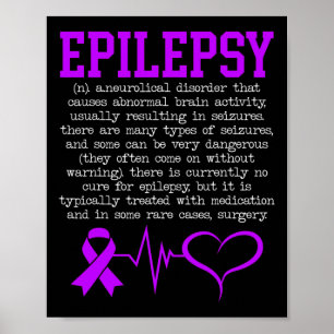 Bekämpfung der Epilepsie Epileptische Epilepsie Poster