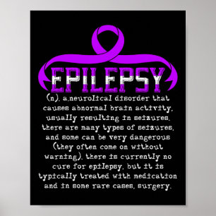 Bekämpfung der Epilepsie Epileptische Epilepsie Poster