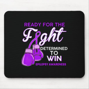 Bekämpfung der Epilepsie Lila Schmetterling Mousepad