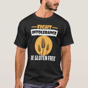 Bekämpfung der Intoleranz: glutenfreie Weizen, Cel T-Shirt