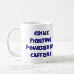 Bekämpfung der Kriminalität durch die Tasse des Co