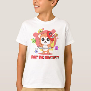 Bekämpfung der Negativität: Süße Tier Frienz T-Shirt