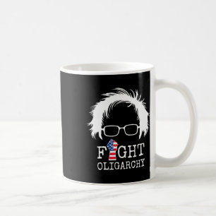 Bekämpfung der Oligarchie Sanders und Aoc Freedom Kaffeetasse