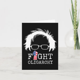Bekämpfung der Oligarchie Sanders und Aoc Freedom  Karte
