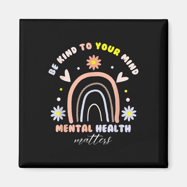 Bekämpfung der psychischen Gesundheit Stigma psych Magnet (Vorne)