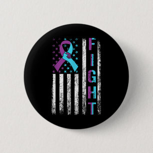 Bekämpfung der Suizidprävention - Amerikanische Fl Button
