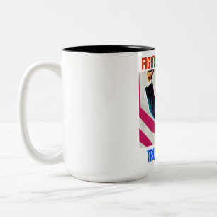 BEKÄMPFUNG DER TRUMP 2024 ZWEIFARBIGE TASSE