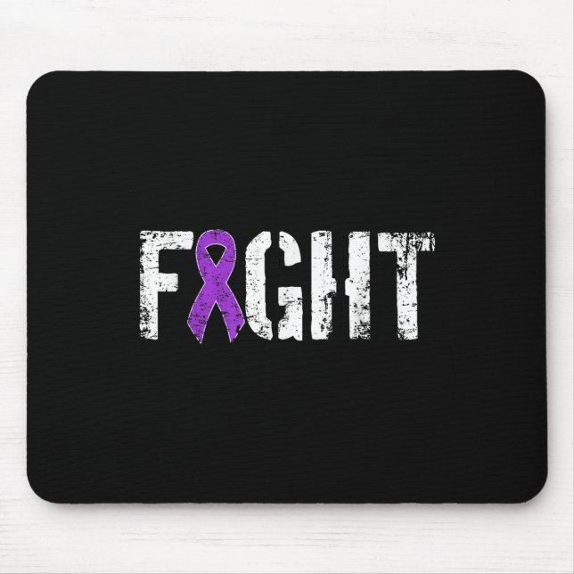 Bekämpfung des Bauchspeicheldrüsenkrebses - Aufklä Mousepad (Vorne)