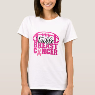 Bekämpfung des Brustkrebs Bewusstsein rosa Band Am T-Shirt
