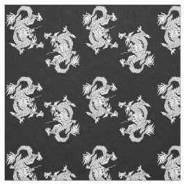 Bekämpfung des chinesischen Drachenmusters Stoff