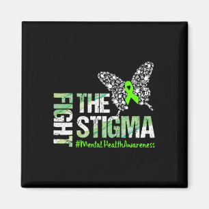 Bekämpfung des Geschenks für psychische Gesundheit Magnet