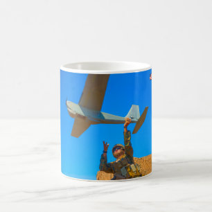 BEKÄMPFUNG DES PERSONALS IN DEN USA KAFFEETASSE