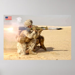 BEKÄMPFUNG DES PERSONALS IN DEN USA POSTER