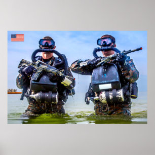 BEKÄMPFUNG DES PERSONALS IN DEN USA POSTER