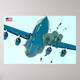 BEKÄMPFUNG DES PERSONALS IN DEN USA POSTER