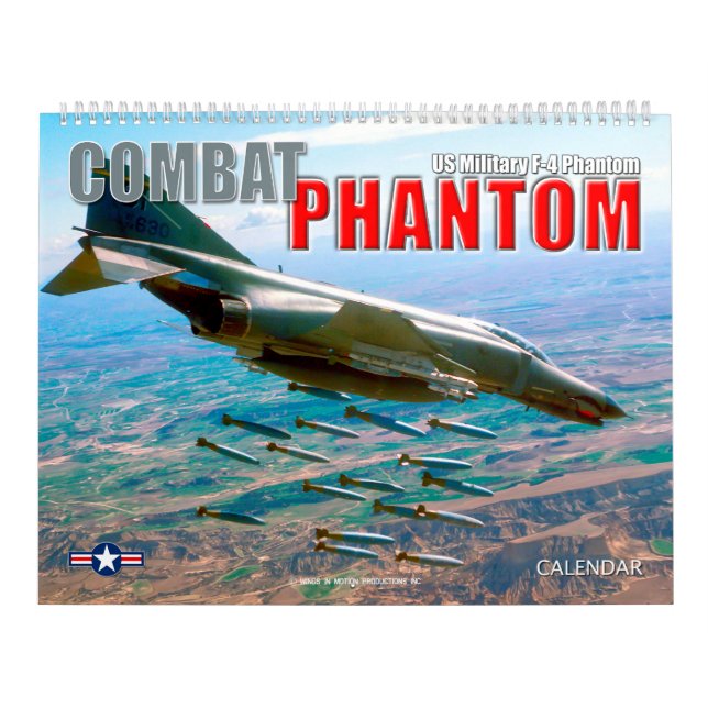 BEKÄMPFUNG DES PHANTOM - F-4-PHANTOM DER US-MILITÄ KALENDER (Titelbild)