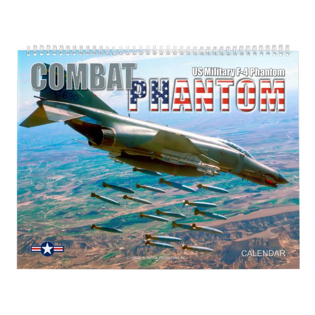 BEKÄMPFUNG DES PHANTOM - F-4-PHANTOM DER US-MILITÄ KALENDER (Titelbild)