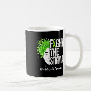 Bekämpfung des psychischen Bewusstseins für Stigma Kaffeetasse