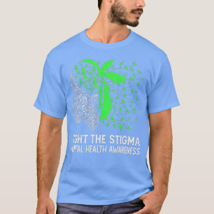 Bekämpfung des psychischen Bewusstseins für Stigma T-Shirt