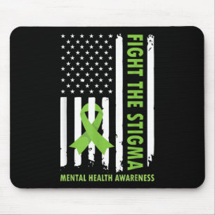 Bekämpfung des Stigma-US-Flaggen - Bewusstsein für Mousepad