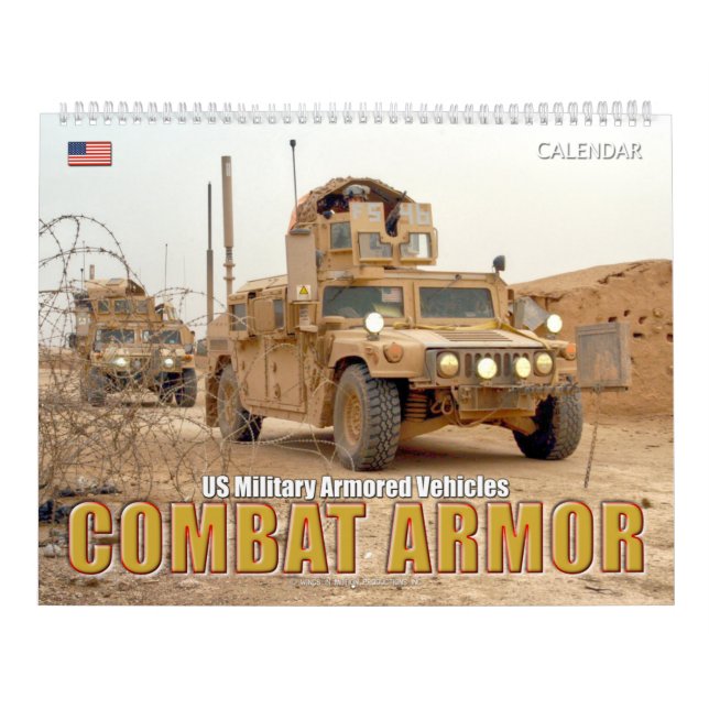 BEKÄMPFUNG VON ARMOR - US-Militärgepanzerte Fahrze Kalender (Titelbild)