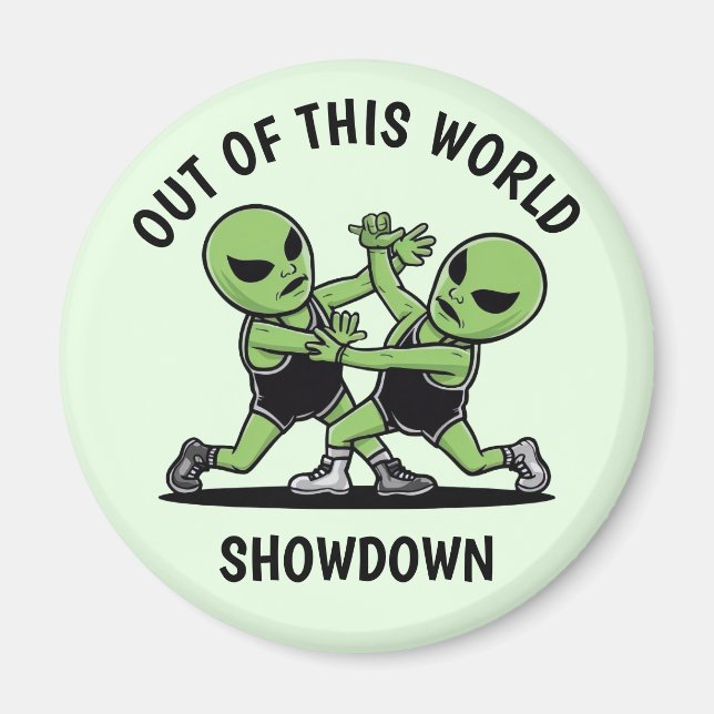 Bekämpfung von Außerirdischen Magnet (Vorne)