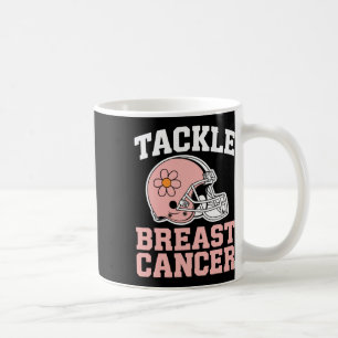 Bekämpfung von Brustkrebs Brustkrebs Monat Kaffeetasse