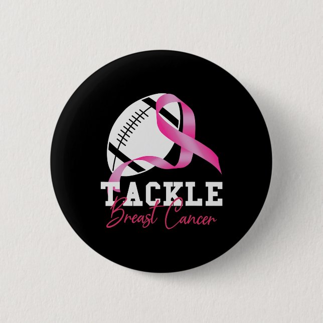 Bekämpfung von Brustkrebs Frauen Brustkrebs Button (Vorderseite)
