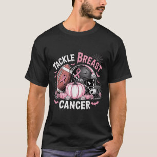 Bekämpfung von Brustkrebs Fußball Brustkrebs Aware T-Shirt