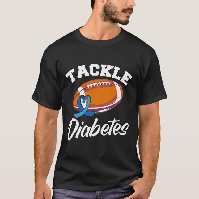 Bekämpfung von Diabetes T1d T-Shirt (Vorderseite)