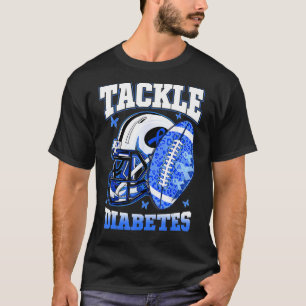 Bekämpfung von Diabetikern Blauer Diabetes Typ 1 A T-Shirt